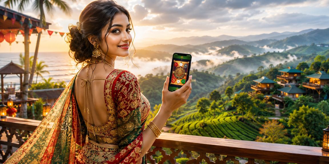 বান্দরবানের চা বাগানে একজন খেলোয়াড় শান্তিতে আন্দার বাহার উপভোগ করছেন